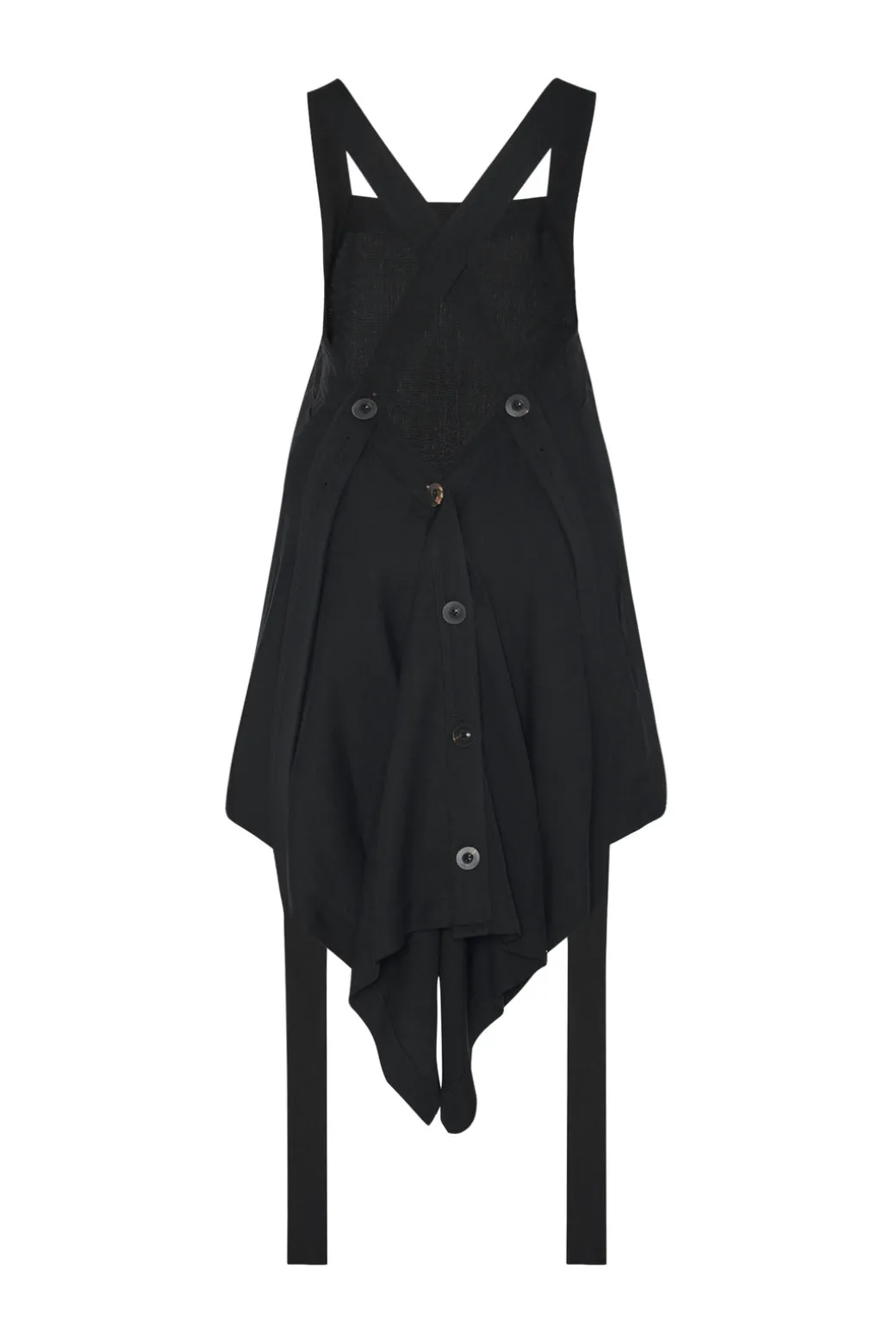APRON TOP - FLUID SHANTUNG