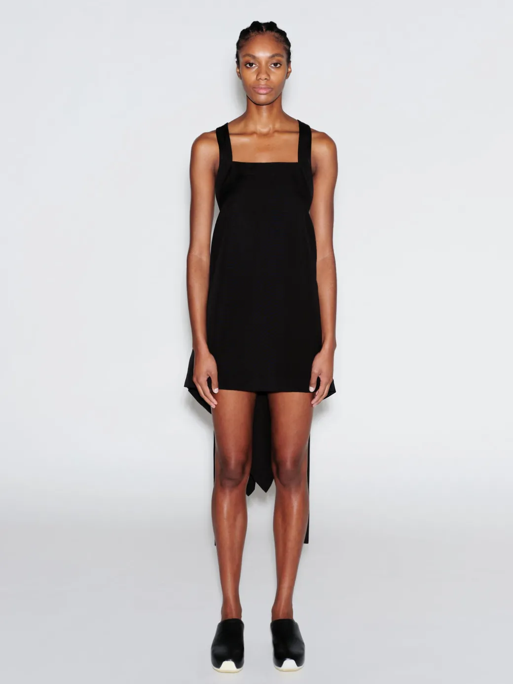 APRON TOP - FLUID SHANTUNG