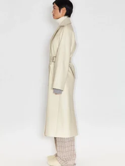 Buckle Belt Trench Coat