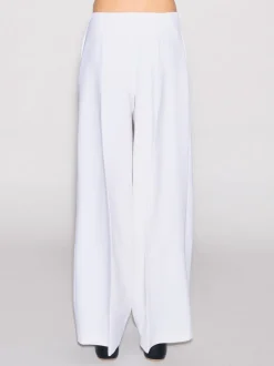BUTTON PLEAT PANT - WOOL SCUBA