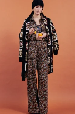 BUTTON UP TAILORED JACKET - BROKEN CHEVRON