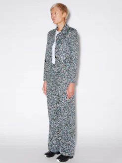 BUTTON UP TAILORED JACKET - FOAM