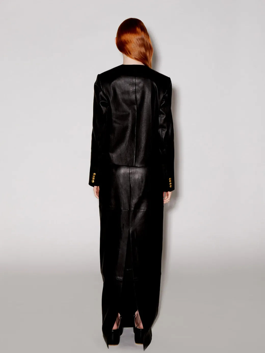 CREWNECK TAILORED JACKET
