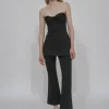 CROPPED FLARE PULL-ON PANT - SCUBA