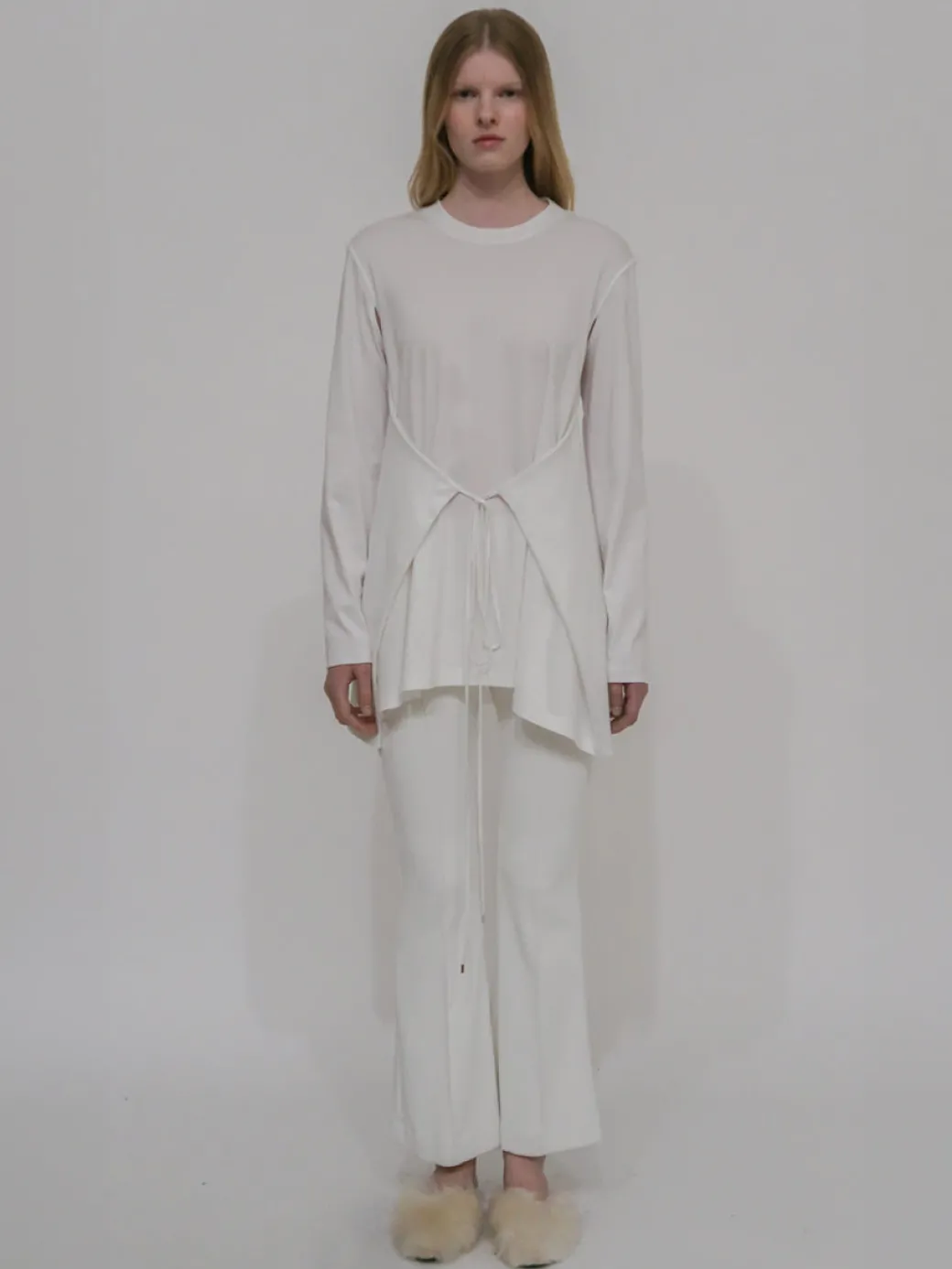 CROPPED FLARE PULL-ON PANT - SCUBA