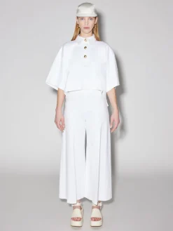 Cropped Oversized Polo