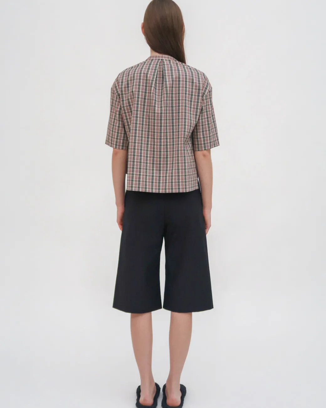 CROPPED OVERSIZED SHIRT