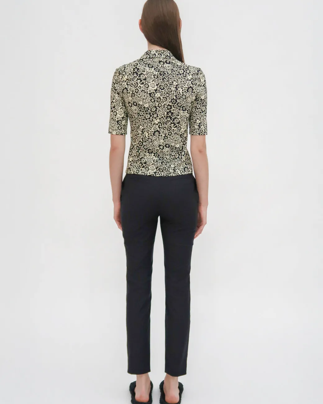 CROPPED SKINNY CASUAL PANT