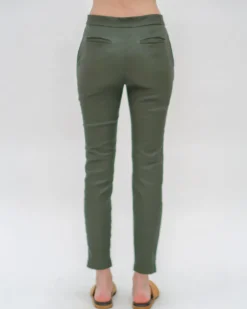 CROPPED SKINNY PANT - STRETCH PLONGE