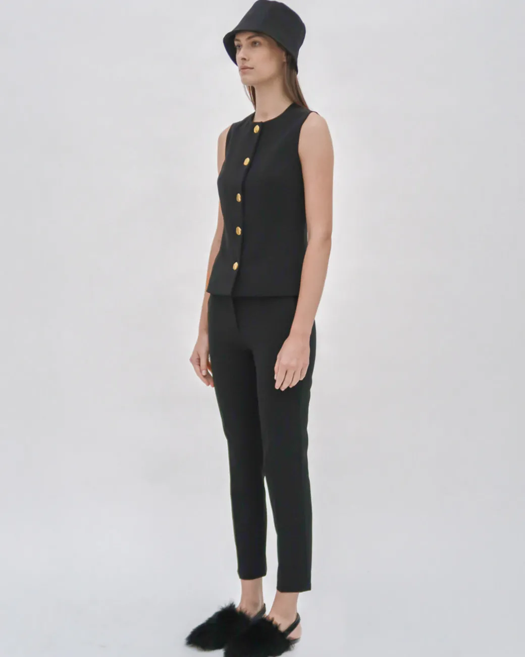 CROPPED SKINNY PANT - TECHNICAL CADY