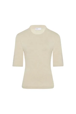 CROPPED SLEEVE SWEATER