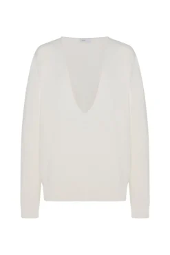 DEEP V-NECK PULLOVER