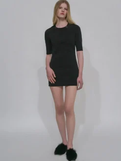 FITTED T-SHIRT MINIDRESS