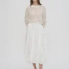 HAND KNIT MESH DOLMAN PULLOVER