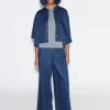 HIGH RISE WIDE LEG PANT - DENIM