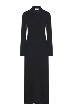 LONG SLEEVE POLO T-SHIRT DRESS