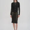 MESH POINTELLE CARDIGAN