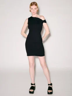 One Shoulder Twist Dress