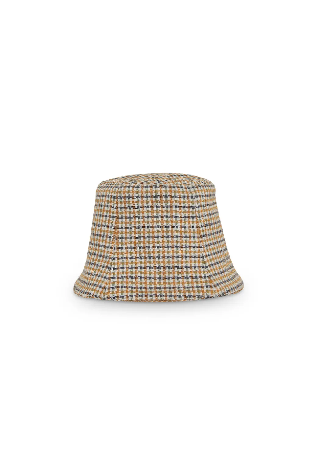 PANELED BUCKET HAT - HOUNDSTOOTH