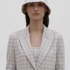 PANELED BUCKET HAT - WINDOWPANE