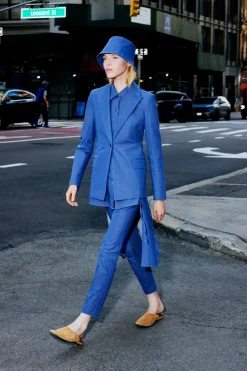 PEAK LAPEL JACKET - STRETCH TWILL
