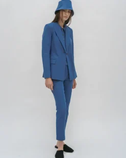 PEAK LAPEL JACKET - STRETCH TWILL