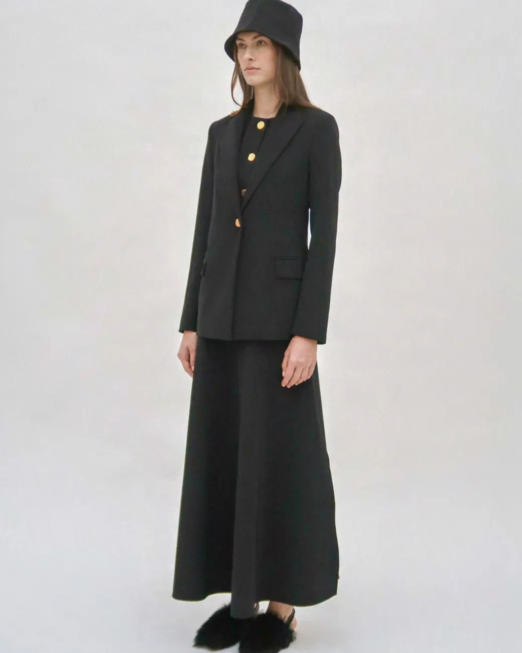 PEAK LAPEL JACKET - TECHNICAL CADY