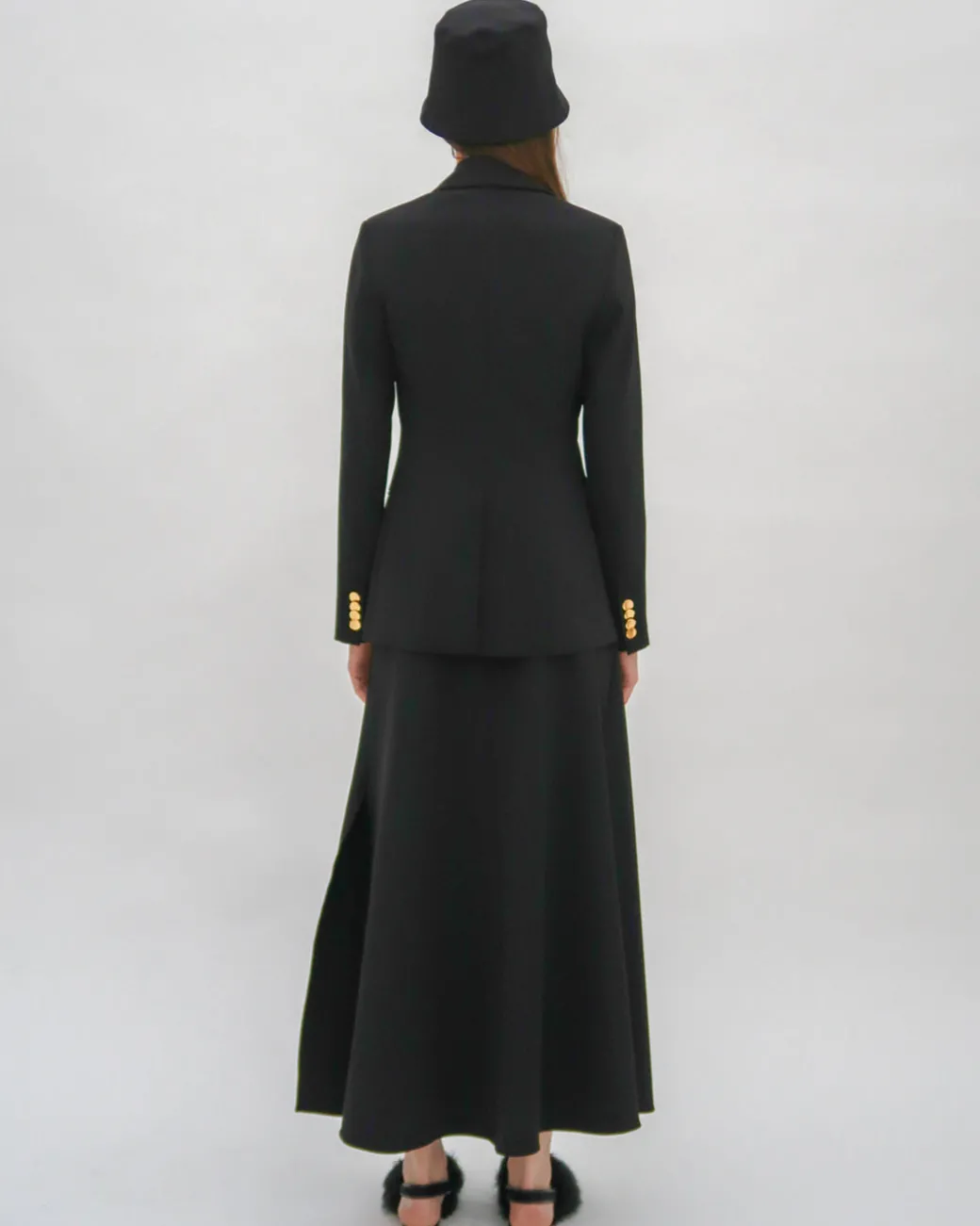 PEAK LAPEL JACKET - TECHNICAL CADY