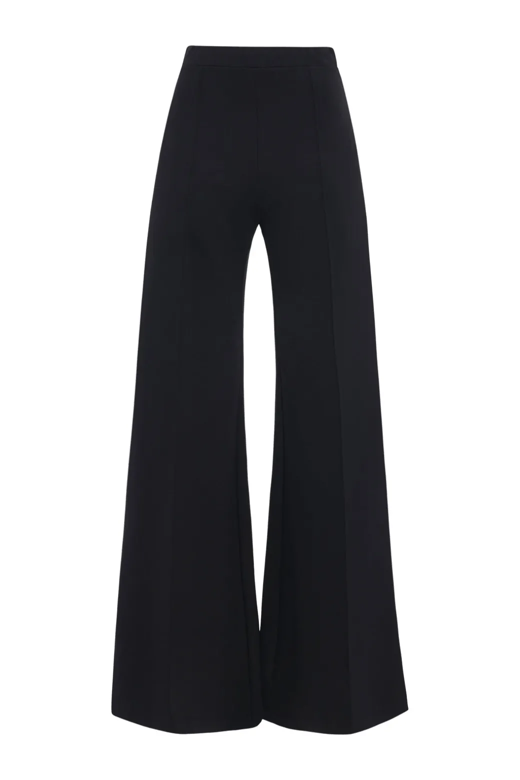 PINTUCK WIDE FLARE PANT