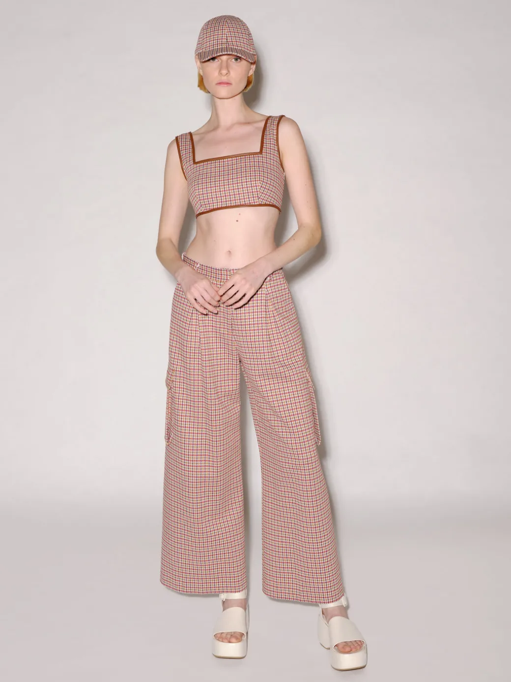 Pleated Cargo Pant