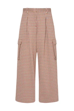 Pleated Cargo Pant