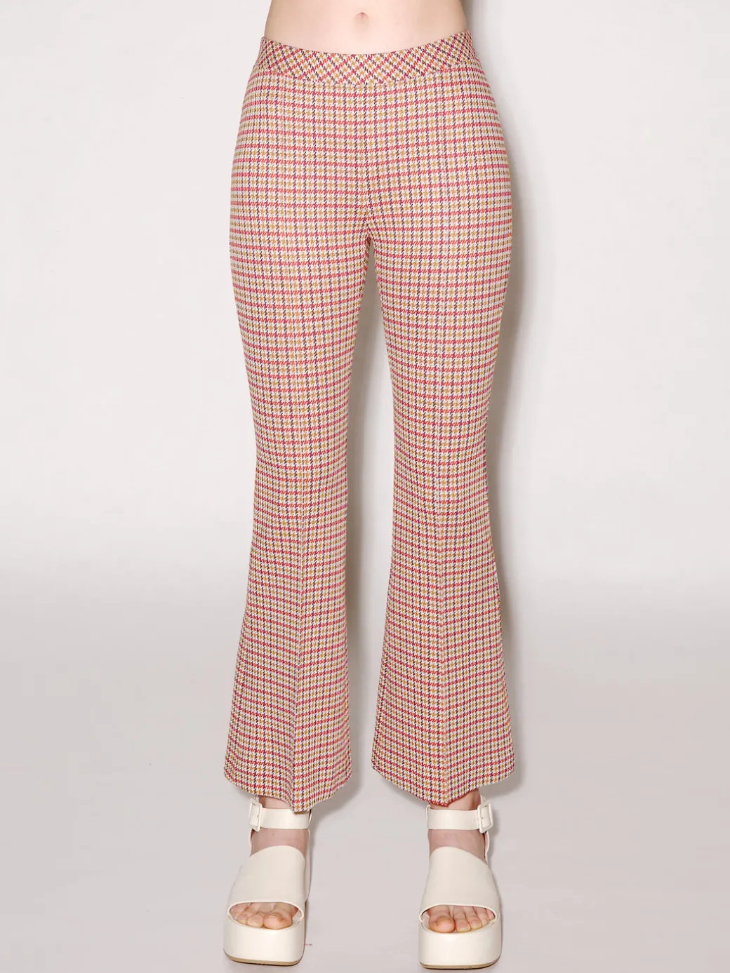Pull On Cropped Flare Pant