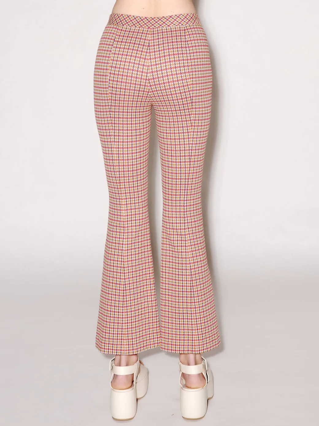 Pull On Cropped Flare Pant