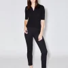 Pull On Cropped Slim Pant