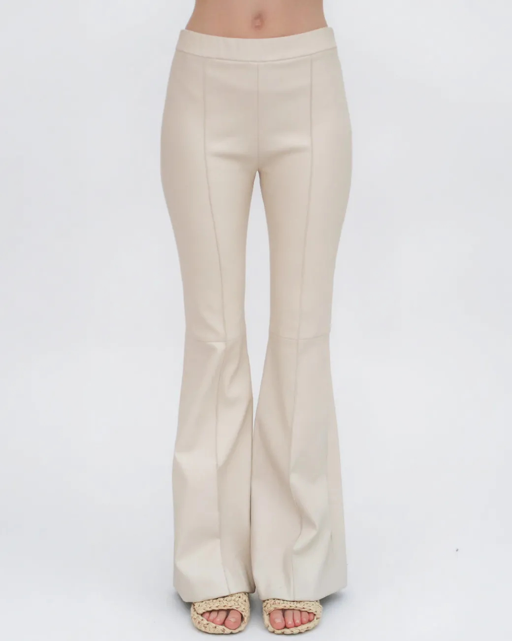 PULL ON PINTUCK FLARE PANT - PLONGE