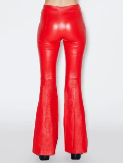 Pull On Pintuck Flares