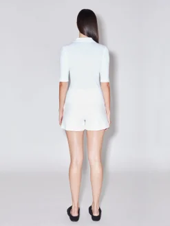 Pull On Relaxed Pintuck Shorts