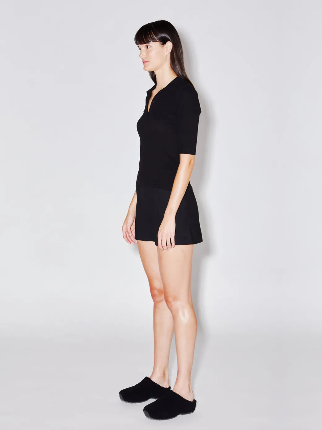 Pull On Relaxed Pintuck Shorts