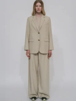 RELAXED PULL ON PANT- CANVAS SUITING