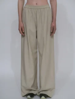 RELAXED PULL ON PANT- CANVAS SUITING