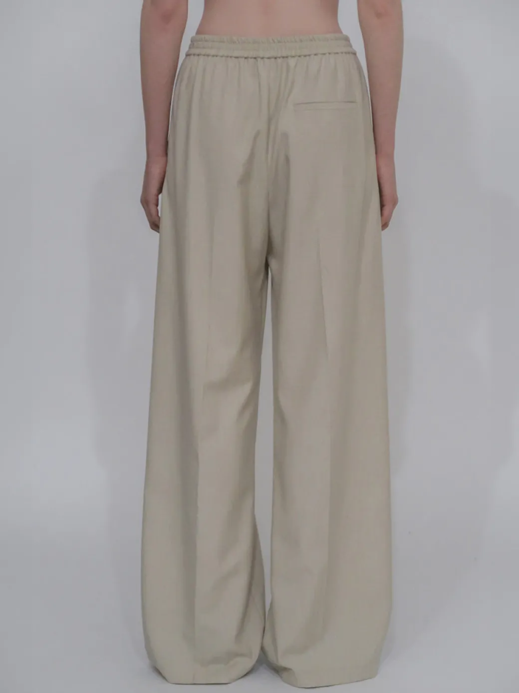 RELAXED PULL ON PANT- CANVAS SUITING