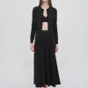 RIB FITTED CARDIGAN