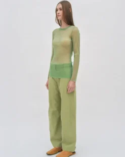 RIBBED LONG SLEEVE TUNIC