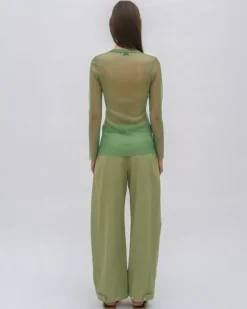 RIBBED LONG SLEEVE TUNIC