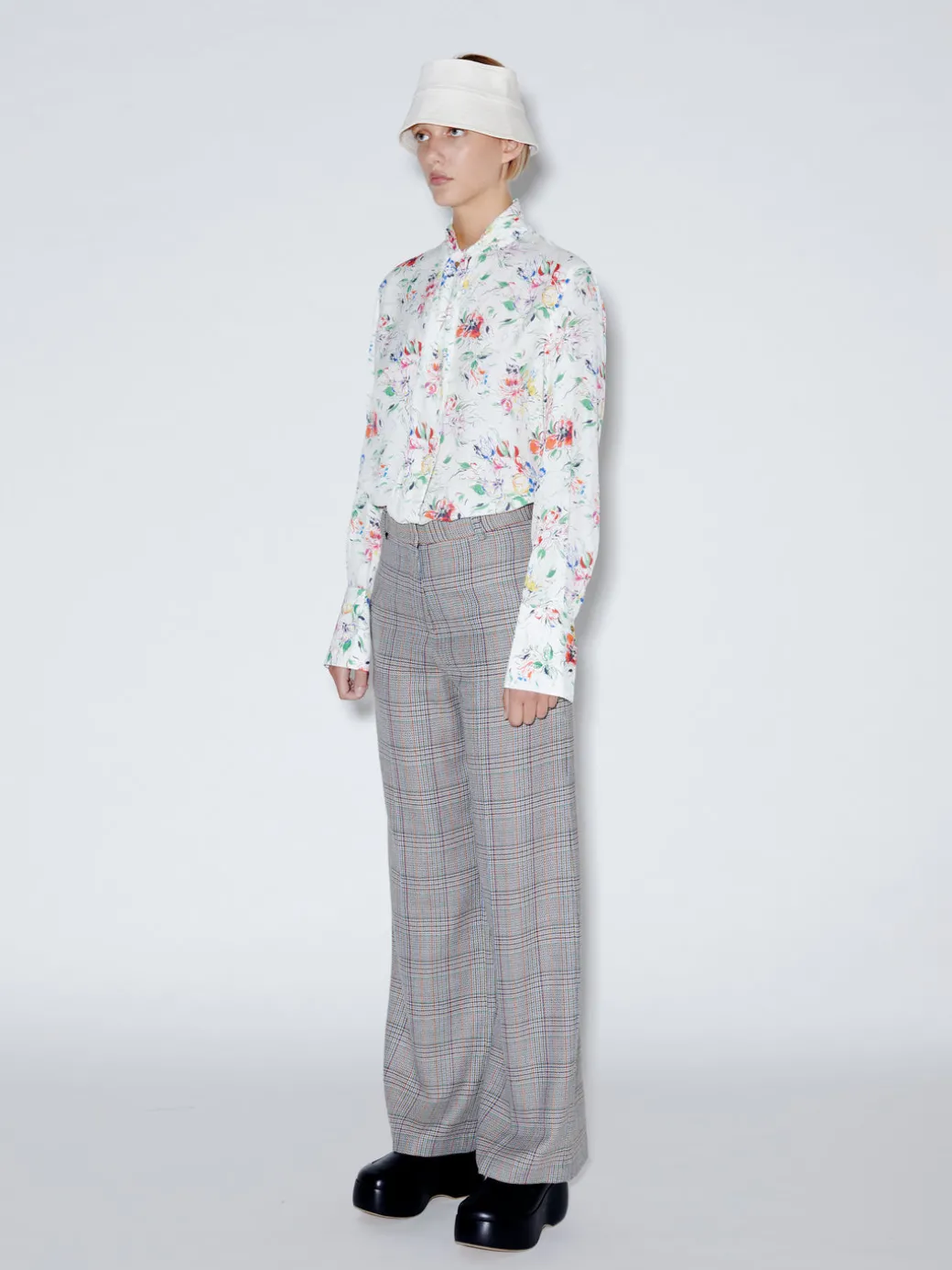 Scarf Neck Shirt