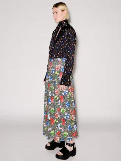 Scarf Neck Shirt