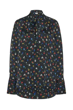 Scarf Neck Shirt