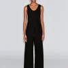 SCOOP NECK TANK - SOLID INTERLOCK