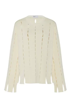 SLASH PANEL PULLOVER