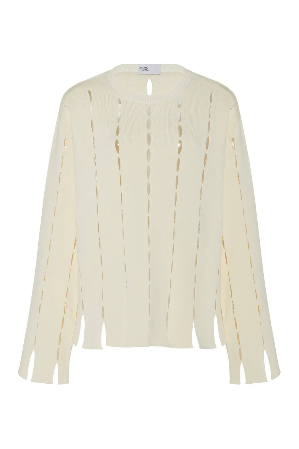 SLASH PANEL PULLOVER